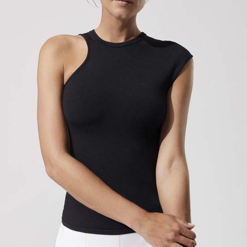 CUSHNIE ET OCHS AMATA KNIT Sleeveless TOP SMALL